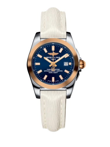 Breitling C7234812/C950/274X/A12BA.1 : Galactic 29 Stainless Steel / Rose Gold / Horizon Blue / Sahara
