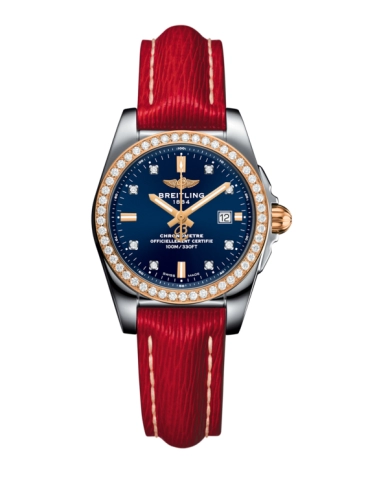 Breitling C7234853/C964/273X/A12BA.1 : Galactic 29 Stainless Steel / Rose Gold / Diamond / Horizon Blue Diamond / Sahara