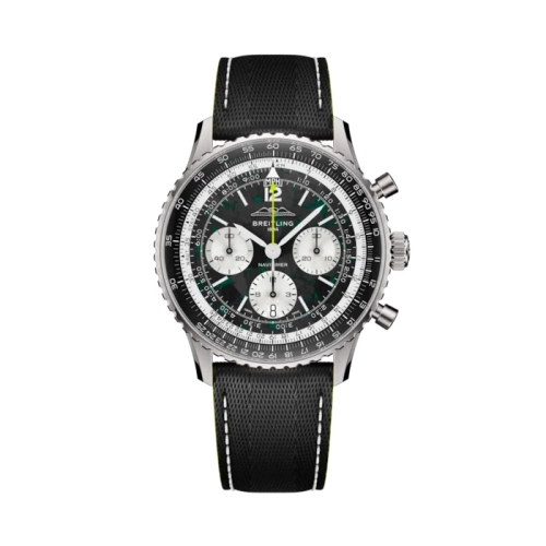 Breitling EB01381A1B1X1 : Breitling Navitimer B01 Chronograph 43 Aston Martin Aramco Formula One Team