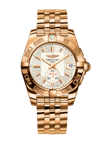 Breitling H3733012.G714.376H : Galactic 36 Automatic Rose Gold / Stratus Silver / Bracelet