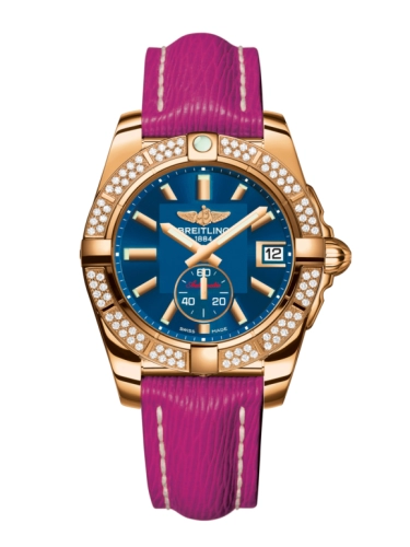 Breitling H3733053.C831.242X : Galactic 36 Automatic Rose Gold / Diamond / Gun Blue / Sahara