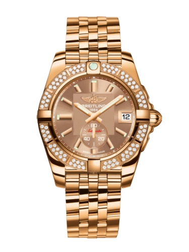 Breitling H3733053.Q584.376H : Galactic 36 Automatic Rose Gold / Diamond / Copperhead Bronze / Bracelet
