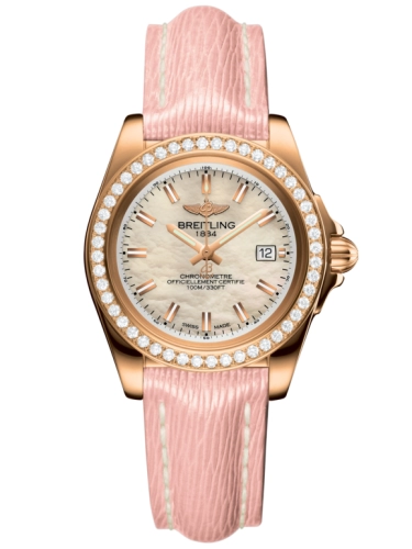 Breitling H7133053.A802.238X : Galactic 32 Sleek Edition Rose Gold / Diamond / Pearl / Sahara
