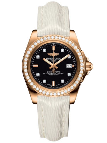 Breitling H7133053.BF64.235X : Galactic 32 Sleek Edition Rose Gold / Diamond / Trophy Black Diamond / Sahara