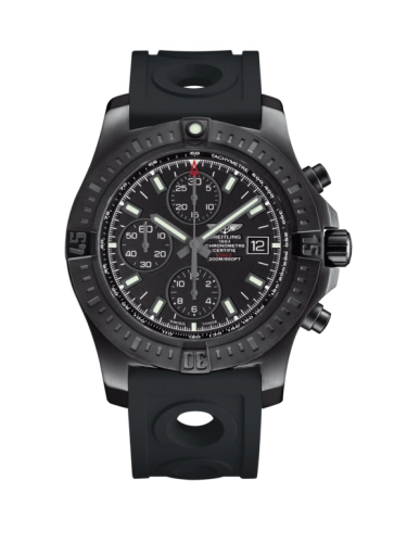 Breitling M1338810.BF01.227S : Colt Chronograph Automatic Blacksteel / Volcano Black / Rubber