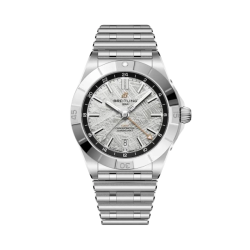 Breitling P323982A1F1A1 : Chronomat 40 GMT Stainless Steel / Erling Haaland / Rouleaux