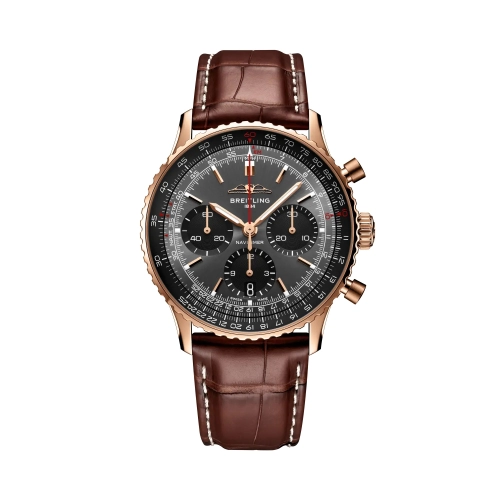 Breitling RB01394A1B2P1 : Navitimer B01 Chronograph 41 Red Gold /  Best Ishida