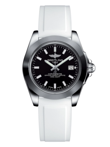 Breitling W7133012/BF62/164S/A14S.1 : Galactic 32 Sleek Edition Stainless Steel / Trophy Black / Rubber