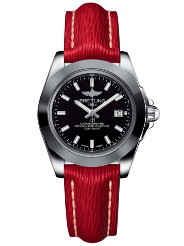 Breitling W7133012/BF62/209X/A14BA.1 : Galactic 32 Sleek Edition Stainless Steel / Trophy Black / Sahara