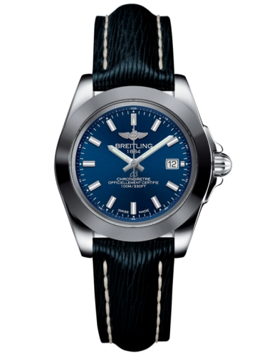 Breitling W7133012/C951/210X/A14BA.1 : Galactic 32 Sleek Edition Stainless Steel / Horizon Blue / Sahara