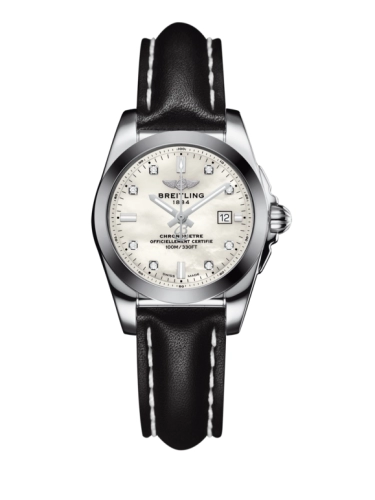 Breitling W7234812/A785/477X/A12BA.1 : Galactic 29 Stainless Steel / Pearl Diamond / Calf