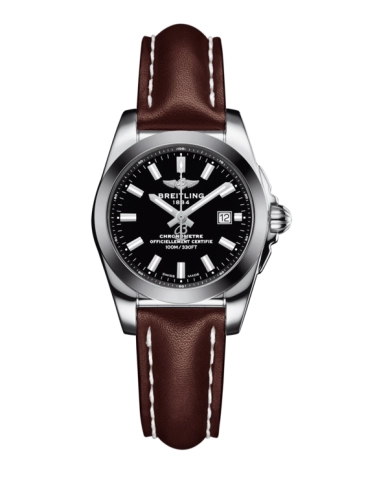Breitling W7234812/BE49/484X/A12BA.1 : Galactic 29 Stainless Steel / Trophy Black / Calf