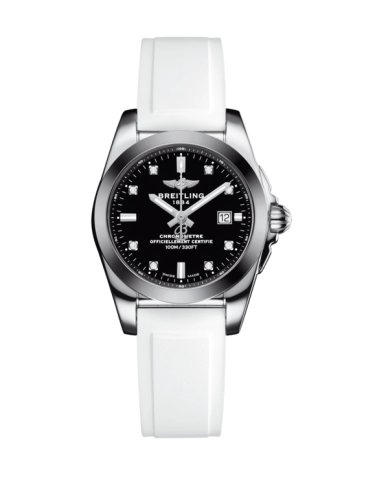 Breitling W7234812/BE50/249S/A12S.1 : Galactic 29 Stainless Steel / Trophy Black Diamond / Rubber