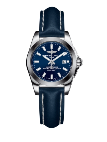 Breitling W7234812/C948/486X/A12BA.1 : Galactic 29 Stainless Steel / Horizon Blue / Calf