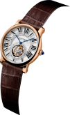 Cartier Rotonde de Cartier Flying Tourbillon Pink Gold / Silver