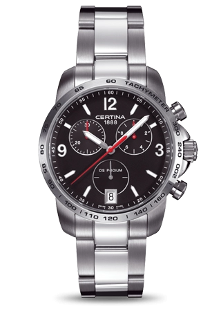 Certina C0014171105700 : DS Podium Chrono Black