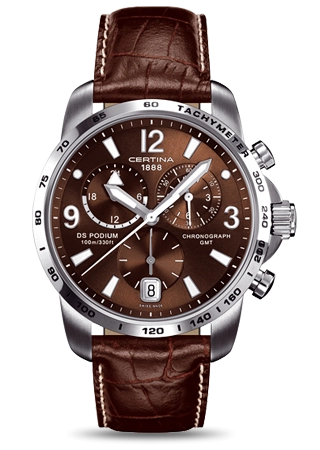 Certina C0016391629700 : DS Podium Big Size Chrono GMT