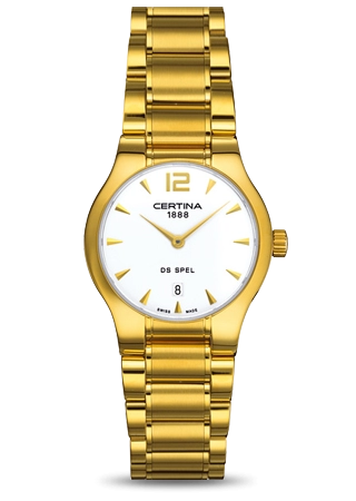 Certina C0122093303700 : DS Spel Lady Round Yellow