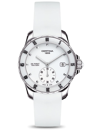 Certina C0142351701100 : DS First Lady Ceramic White