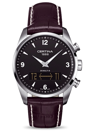 Certina C0204191605700 : DS Multi-8 Black Strap