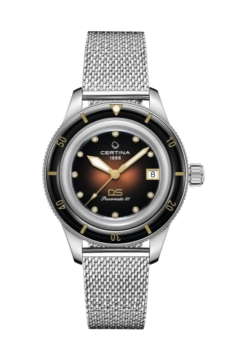 Certina C036.207.11.296.00 : DS PH200M 39 Stainless Steel / Brown Gradient / Mesh