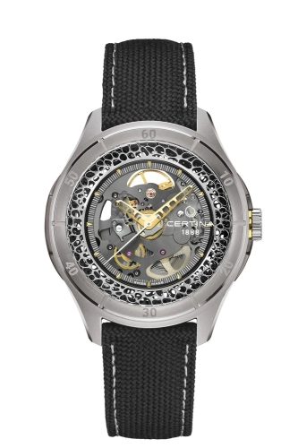 Certina C042.407.56.081.10 : DS Skeleton Titanium / Grey