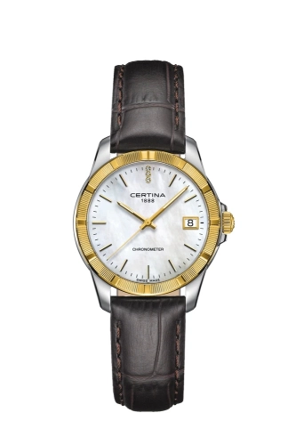 Certina C902.251.46.016.00 : DS Jubile Lady Quartz Stainless Steel - Yellow Gold / MOP