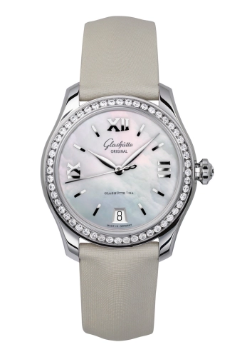 Glashütte Original 1-39-22-08-22-04 : Lady Serenade Stainless Steel / Diamond / MOP / Satin / Folding