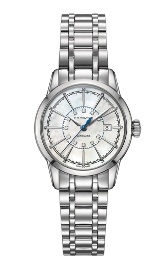 Hamilton H40405191 : Railroad Lady 32 Auto Stainless Steel / MOP / Bracelet