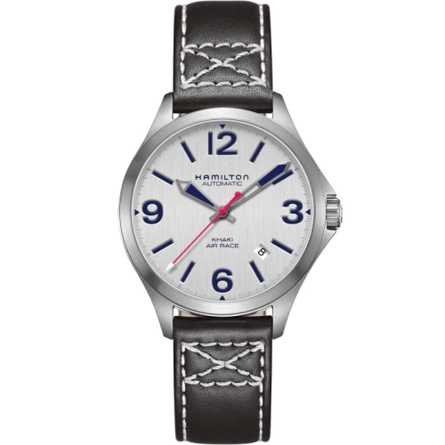 Hamilton H76225751 : Khaki Aviation Air Race Auto 38 Grey