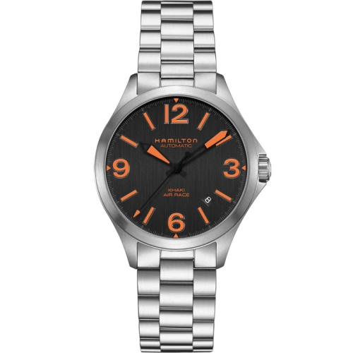 Hamilton H76235131 : Khaki Aviation Air Race 38 Auto Black / Bracelet