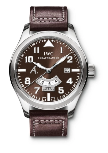 IWC IW3261-02 : Pilot's Watch UTC Antoine De Saint Exupery White Gold