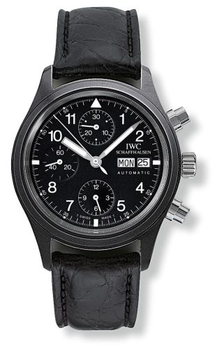 IWC IW3705-03 : Pilot's Watch Chronograph Ceramic / English / Strap