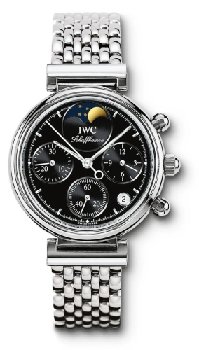 IWC IW3736-14 : Kleine Da Vinci Stainless Steel / Black / Bracelet