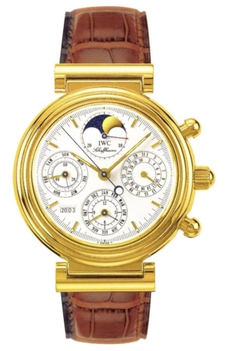 IWC IW3750-03 : Da Vinci Perpetual Yellow Gold / White / English