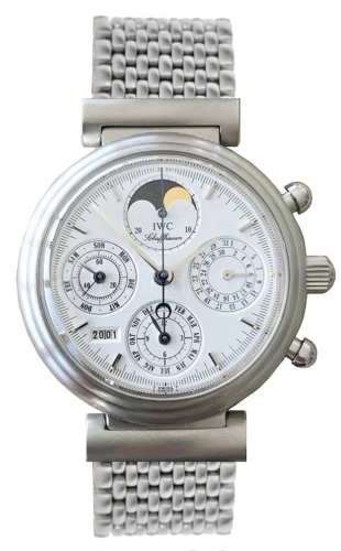 IWC IW3750-21 : Da Vinci Perpetual Stainless Steel / White / English / Bracelet