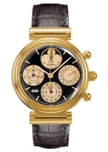 IWC IW3750-25 : Da Vinci Perpetual Red Gold / Black / English