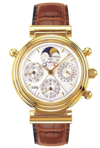 IWC IW3751-05 : Da Vinci Perpetual Rattrapante Yellow Gold / Silver / German