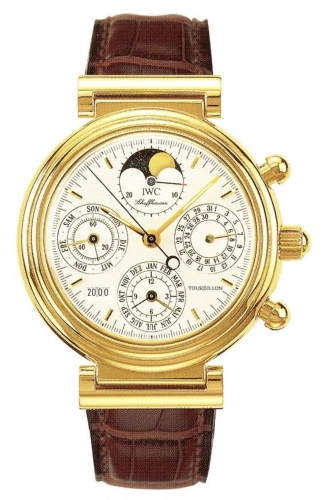 IWC IW3752-04 : Da Vinci Tourbillon Yellow Gold / French