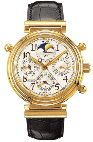 IWC IW3754-03 : Da Vinci Perpetual Rattrapante Rose Gold / Silver / English