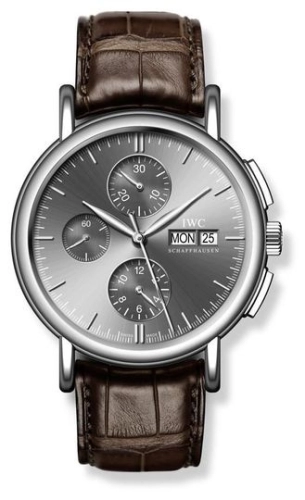 IWC IW3783-01 : Portofino Chronograph White Gold / Ardoise