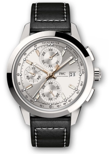 IWC IW3808-AH : Ingenieur Chronograph Custom Stainless Steel / Silver-Gold / Calf