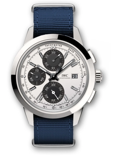 IWC IW3808-CJ : Ingenieur Chronograph Custom Stainless Steel / Silver-Black-Black / NATO
