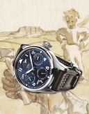 IWC Big Pilot Perpetual Calendar Le Petit Prince Platinum