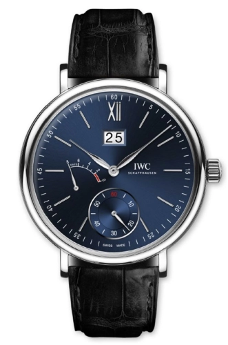 IWC IW5161-04 : Portofino Hand-Wound Big Date White Gold / Laureus Charity Night Milano 2016