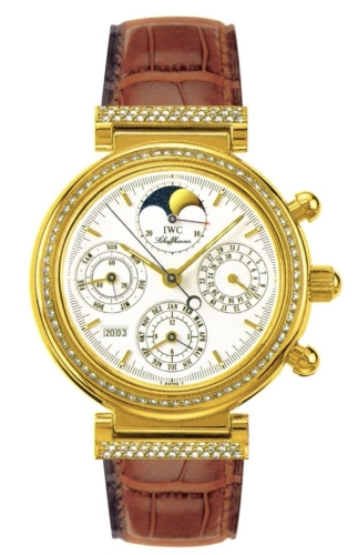 IWC IW8153-02 : Da Vinci Perpetual Yellow Gold / Diamond / White / Italian