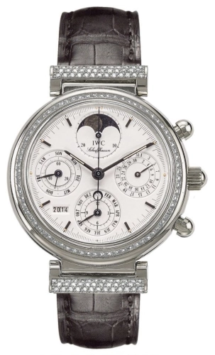 IWC IW8153-11 : Da Vinci Perpetual White Gold / Diamond / White / English