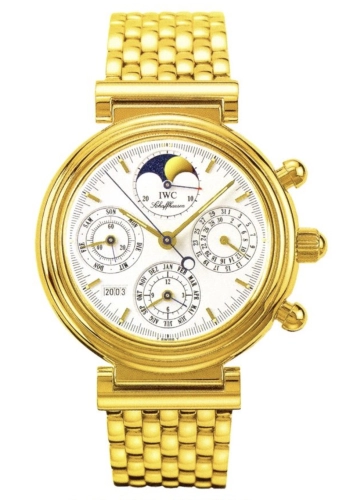 IWC IW9252-04 : Da Vinci Perpetual Yellow Gold / White / French / Bracelet