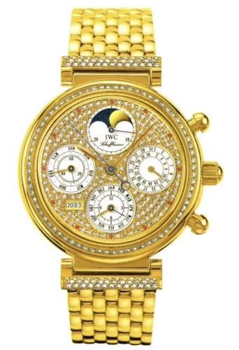 IWC IW9253-08 : Da Vinci Perpetual Yellow Gold / Diamond / Paved / French