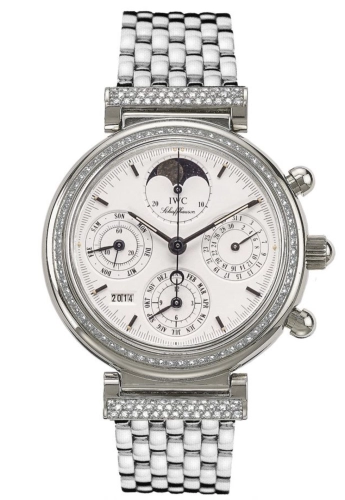 IWC IW9253-11 : Da Vinci Perpetual White Gold / Diamond / White / English